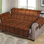 Chocolate Bar Pattern Print Loveseat Protector