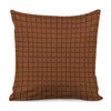 Chocolate Bar Pattern Print Pillow Cover