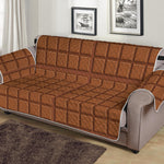 Chocolate Bar Pattern Print Sofa Protector