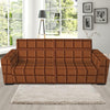 Chocolate Bar Pattern Print Sofa Slipcover