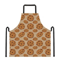 Chocolate Chip Cookie Pattern Print Apron