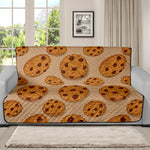 Chocolate Chip Cookie Pattern Print Futon Protector