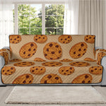 Chocolate Chip Cookie Pattern Print Oversized Sofa Protector