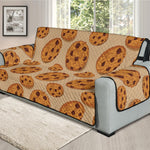 Chocolate Chip Cookie Pattern Print Oversized Sofa Protector