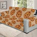 Chocolate Chip Cookie Pattern Print Oversized Sofa Protector