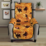 Chocolate Chip Cookie Print Armchair Protector