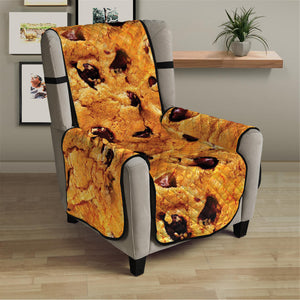 Chocolate Chip Cookie Print Armchair Protector