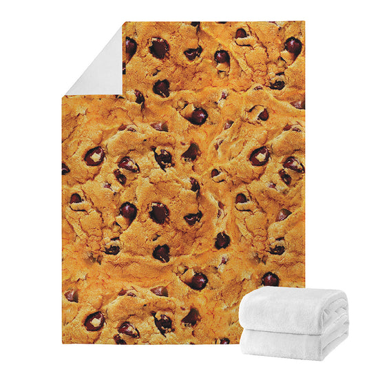 Chocolate Chip Cookie Print Blanket