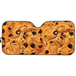 Chocolate Chip Cookie Print Car Sun Shade