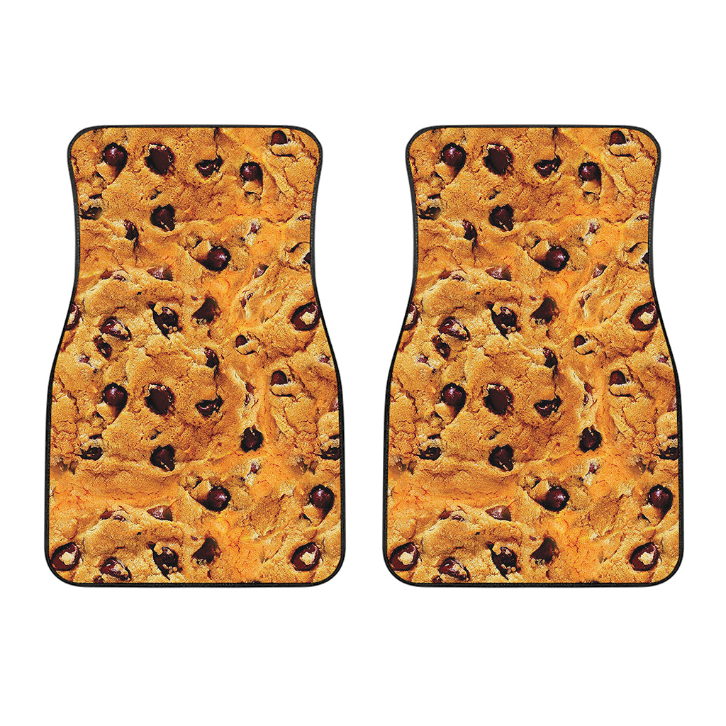 Chocolate Chip Cookie Print Front Car Floor Mats