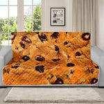 Chocolate Chip Cookie Print Futon Protector