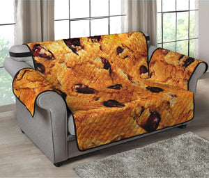 Chocolate Chip Cookie Print Loveseat Protector