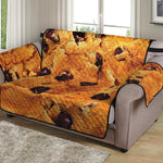 Chocolate Chip Cookie Print Loveseat Protector