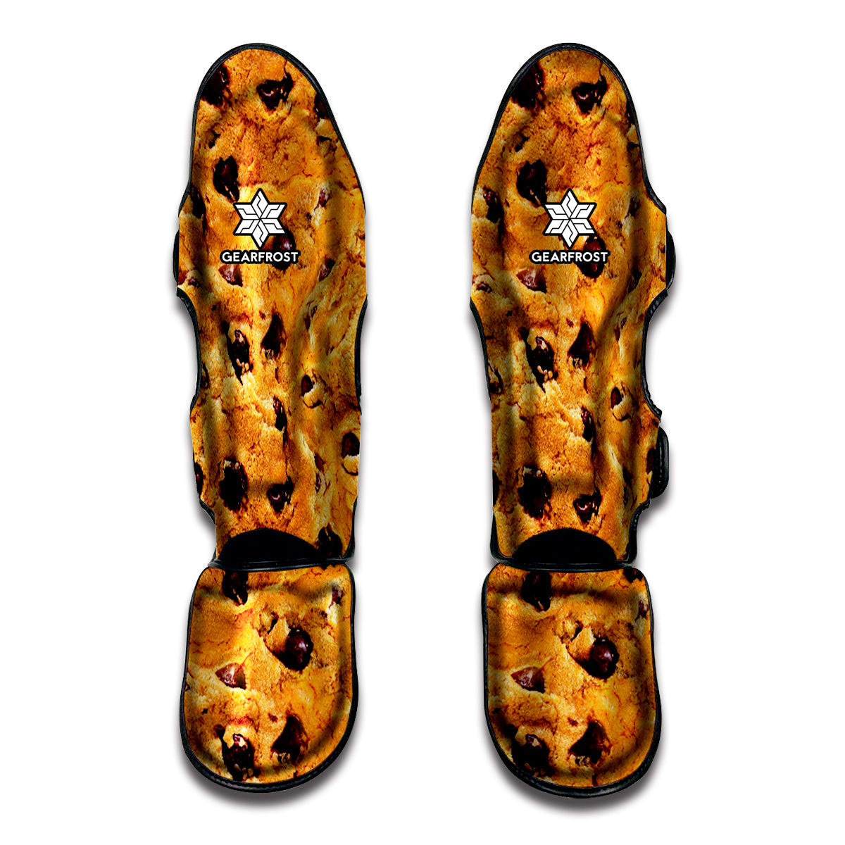 Chocolate Chip Cookie Print Muay Thai Shin Guard