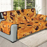 Chocolate Chip Cookie Print Oversized Sofa Protector