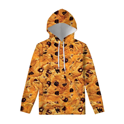 Chocolate Chip Cookie Print Pullover Hoodie