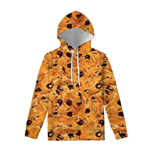 Chocolate Chip Cookie Print Pullover Hoodie