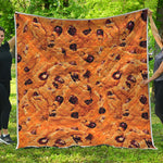 Chocolate Chip Cookie Print Quilt