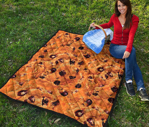 Chocolate Chip Cookie Print Quilt