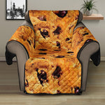 Chocolate Chip Cookie Print Recliner Protector