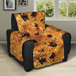 Chocolate Chip Cookie Print Recliner Protector