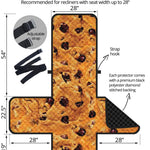 Chocolate Chip Cookie Print Recliner Protector