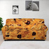 Chocolate Chip Cookie Print Sofa Cover