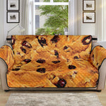 Chocolate Chip Cookie Print Sofa Protector