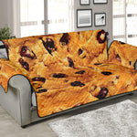 Chocolate Chip Cookie Print Sofa Protector