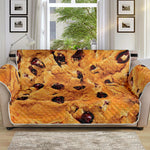 Chocolate Chip Cookie Print Sofa Protector