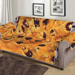 Chocolate Chip Cookie Print Sofa Protector