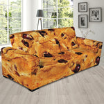 Chocolate Chip Cookie Print Sofa Slipcover