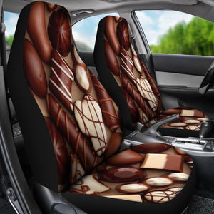 Chocolate Dessert Universal Fit Car Seat Covers GearFrost