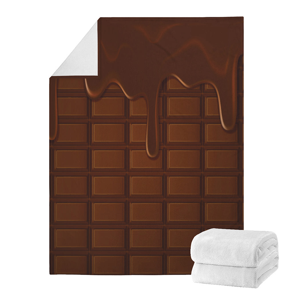 Chocolate Print Blanket