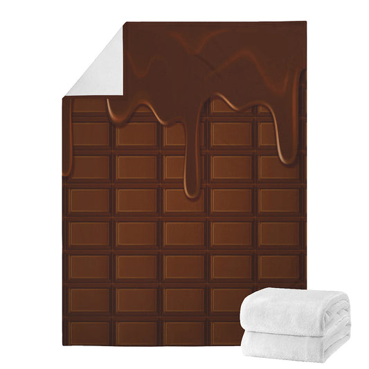 Chocolate Print Blanket