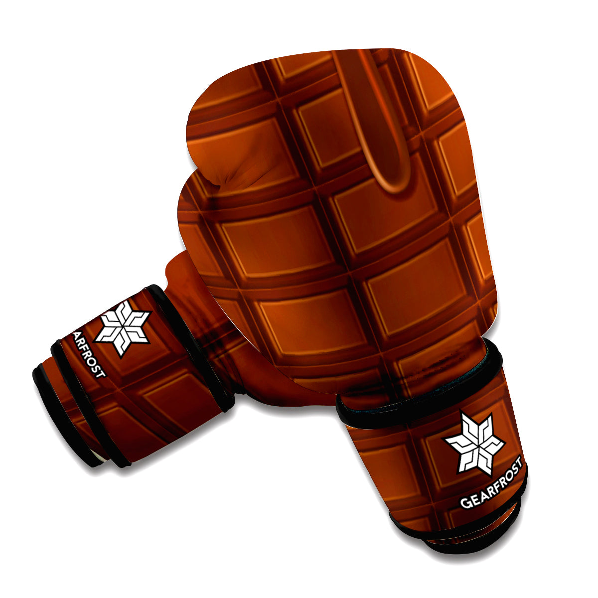 Chocolate Print Boxing Gloves
