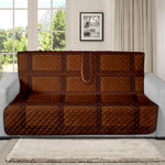 Chocolate Print Futon Protector