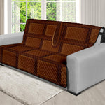 Chocolate Print Futon Protector