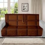 Chocolate Print Futon Protector