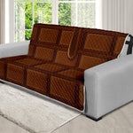 Chocolate Print Futon Protector