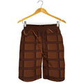 Chocolate Print Men's Shorts