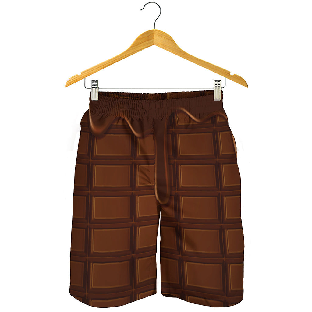 Chocolate Print Men's Shorts