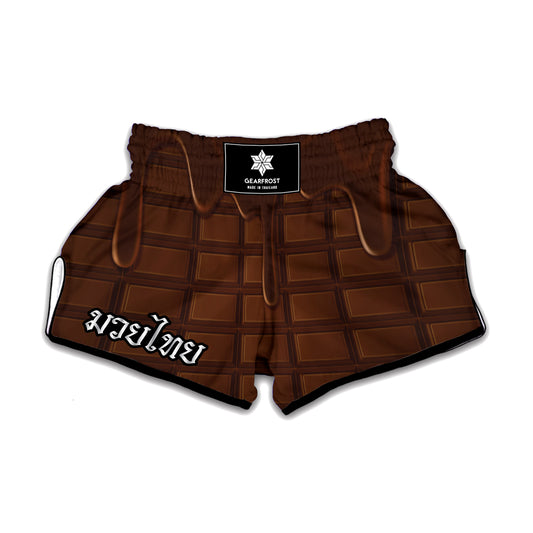 Chocolate Print Muay Thai Boxing Shorts