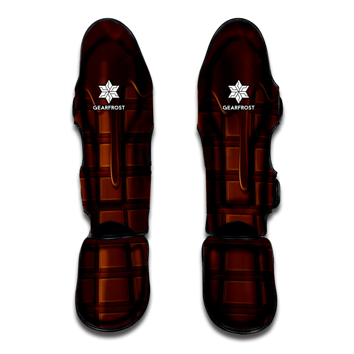 Chocolate Print Muay Thai Shin Guard
