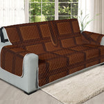 Chocolate Print Oversized Sofa Protector