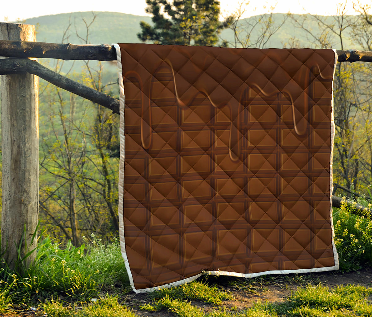 Chocolate Print Quilt