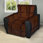 Chocolate Print Recliner Protector