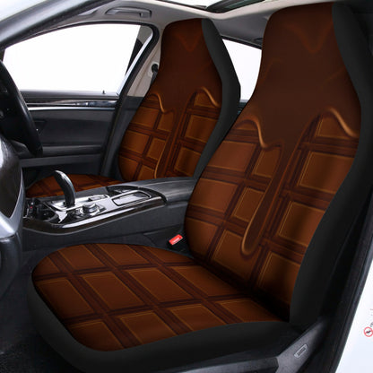 Chocolate Print Universal Fit Car Seat Covers