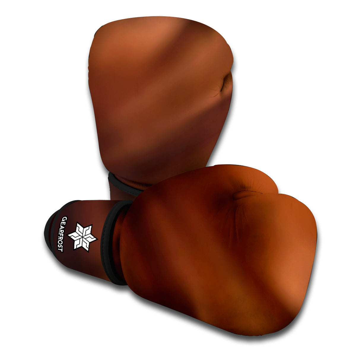 Chocolate Texture Print Boxing Gloves