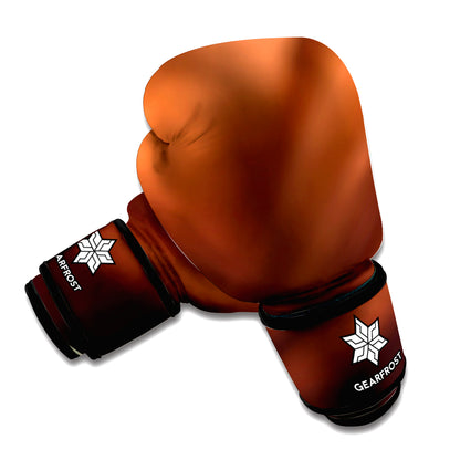 Chocolate Texture Print Boxing Gloves